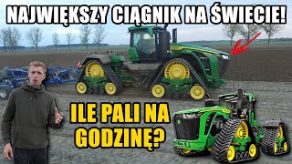 To największy seryjnie produkowany ciągnik na świecie Ile waży i jaką ma moc John Deere 9RX 830 [upl. by Roderica]