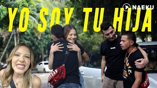 ¿TÚ ERES MI PAPÁ con Aleja Urrea Broma a Cachetes [upl. by Aihtibat]