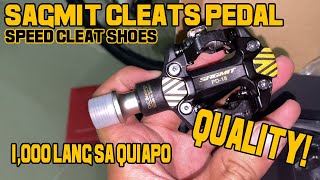 Sagmit Cleats pedal Installation [upl. by Miuqaoj]