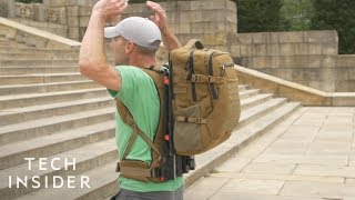 Floating Backpack Will Reduce Weight On Shoulders And Back [upl. by Nilyram26]