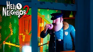 Опасный полицейский  Прохождение hello Neighbor 2  1 [upl. by Murray320]