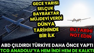 ABDYİ ÇILDIRTAN GELİŞME TB3 DÜNYADA BİR İLKİ BAŞARDI SELÇUK BAYRAKTAR MÜJDEYİ PATLATTI [upl. by Neersan]