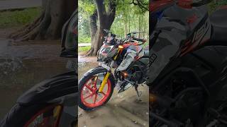 Apache Rtr 160 modification apache tvs apache160bs6 mt15lover motovlog mt15modified shorts [upl. by Eloken]