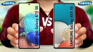 Samsung Galaxy A71 5G vs Samsung Galaxy A53 5G [upl. by Docile]