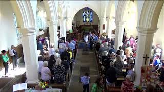 Memorial service for Gill Hayward from St Giles Church Totternhoe from 1100am [upl. by Akived]