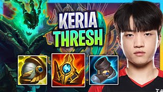 LEARN HOW TO PLAY THRESH SUPPORT LIKE A PRO  T1 Keria Plays Thresh Support vs Leona Season 2023 [upl. by Macdermot186]