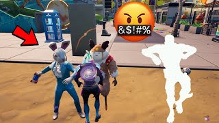 Making Players ANGRY With RARE Hootenanny Emote in Fortnite [upl. by Aitsirt]