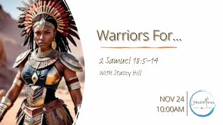 Warriors For  Stacey Hill [upl. by Bucky]