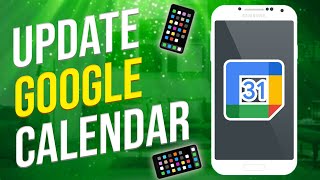 How To Update Google Calendar On Android [upl. by Aicyla]