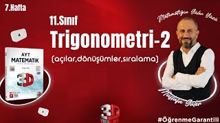 Trigonometri2  Açılar Dönüşümler Sıralama  Pdf öğrenmegarantili [upl. by Gerita193]