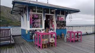 Llandudno Pier Stroll Pt 1🚶 St Walks Pt 144 2024 [upl. by Alvinia]