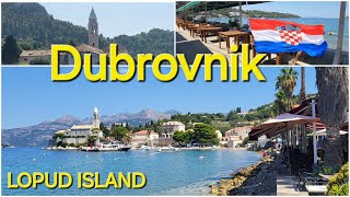 Dubrovnik  Croatia  Lopud Island Cruise [upl. by Joe]