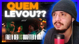 GRANDE FINAL⚔️ NEO amp FAEL VS GRAFITEH amp KROY  Batalha do Tanque  RJ  REACT BAUEB [upl. by Jenna]