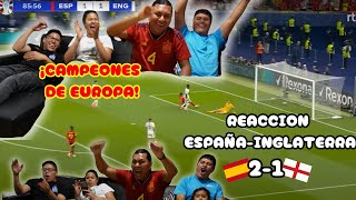 Reaccion España  Inglaterra 21  Final Eurocopa 2024 Pt2 [upl. by Merwin639]