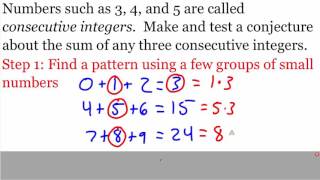 Geometry 21 Use Inductive Reasoning [upl. by Iphigenia]