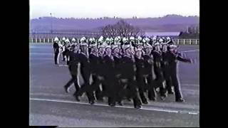 HMS Raleigh March past 1986 [upl. by Allbee]