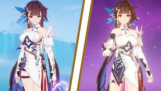 GENSHIN IMPACT l Honkai Impact Li Sushang Outfit for Raiden Shogun [upl. by Darlleen]