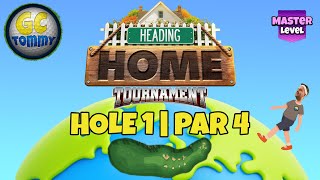 Master QR Hole 1  Par 4 EAGLE  Headed Home Tournament Golf Clash Guide [upl. by Dietz]