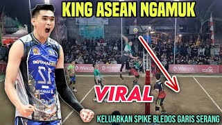 VIRAL  SPIKE BLEDOS RIVAN NURMULKI BIKIN GEMETAR LAWAN KING ASIA TENGGARA NGAMUK [upl. by Oxford]