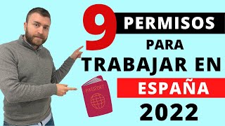 🔴✋Como CONSEGUIR PERMISO DE TRABAJO en ESPAÑA en 2022 [upl. by Tippets262]