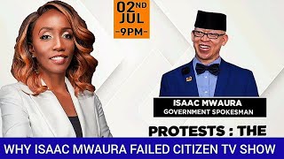 WHAT HAPPENED Why Isaac Mwaura Rejected Citizen Tv Interview [upl. by Godber]