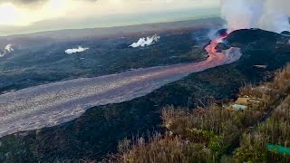 LAVA RIVER from Hawaii Volcano Eruption 🔥 [upl. by Akitnahs]