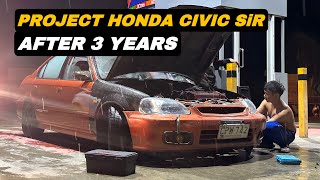 HONDA CIVIC SiR REBUILD First Drive After 3 Years [upl. by Roeser]