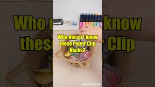 Who doesn’t know these paperclip hacks shorts [upl. by Selym]