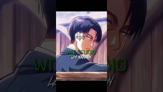 WIT STUDIO LEVI ACKERMAN edit 🗿 leviackerman attackontitan [upl. by Ennej]