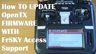 How to Backup and Update OpenTX Firmware on Radiomaster TX16S using OpenTX Companion Application [upl. by Leirza176]