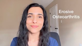 Erosive Osteoarthritis how to easily identify on Xray [upl. by Dorie]