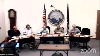 Damariscotta Select Board FY 24 [upl. by Balf]