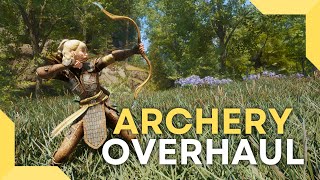 Best ARCHERY Skyrim Mods  Archery Overhaul [upl. by Goodrow]