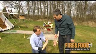 FireampFood TV  Barbecue Roken van buikspek [upl. by Chinua]