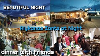 Night Out at Alykanas Zante  May 112022 Beautiful NightDinner with Good FriendsGreekLive Music [upl. by Enrika]