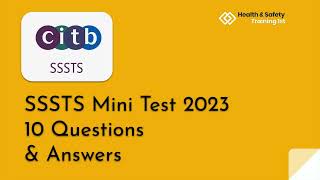 SSSTS Mini Practice Test  10 Questions amp Answers [upl. by Hannover753]