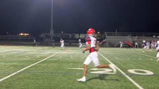 WR Darold Coleman of Willingboro makes a onehanded TD catch against Johnson [upl. by Lawrence753]