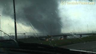 Destructive Tornado near Jackson MS [upl. by Fisken]