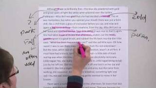 Annotating Text lesson [upl. by Arihsay]