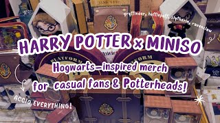 Harry Potter x Miniso Philippines Merch NOW AVAILABLE Sugod Potterheads [upl. by Karlotta505]