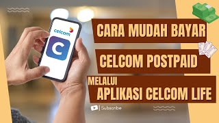 Cara Bayar Bil Celcom Postpaid Online Melalui Aplikasi Celcom Life  How To Pay Celcom Postpaid Bill [upl. by Akcemat]