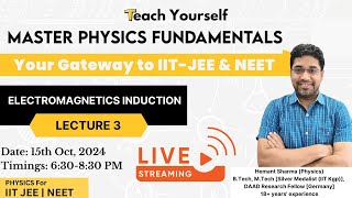 Electromagnetics Induction  Lecture 3 [upl. by Valda447]