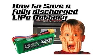 Fix a Dead Lipo Battery  Easy Method [upl. by Laurene]