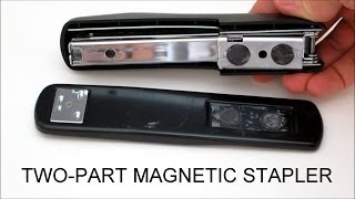 How to Make a Two Part Magnetic Stapler [upl. by Edmondo226]