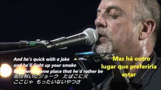 Billy Joel Piano Man Legendado em português [upl. by Ardnovahs]