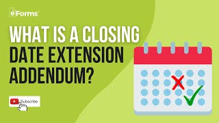 Addendum for Closing Date Extension [upl. by Laoj]