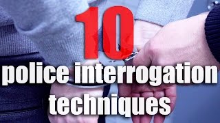 10 Police Interrogation Techniques That You Need To Know About How Do Police Extract Confessions [upl. by Aihtenyc]