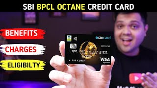 SBI BPCL Octane Credit Card Full Details  Benefit  Eligibility  Fees  2024 Edition [upl. by Dolph]