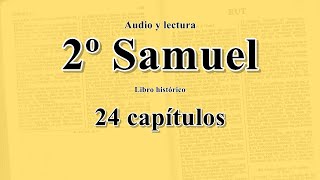 2º Samuel libro completo 24 caps RV1960 Audio Biblia [upl. by Damalas]