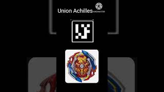 All Achilles QR codes for Beyblade Burst Quad Drive shorts beyblade qrcodes achilles [upl. by Jourdan]